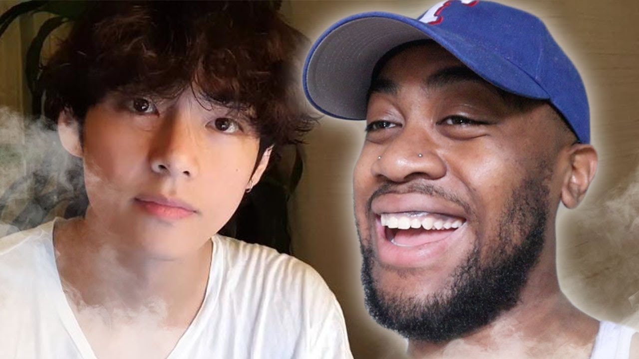 taehyung being extra on vlive | Reaction