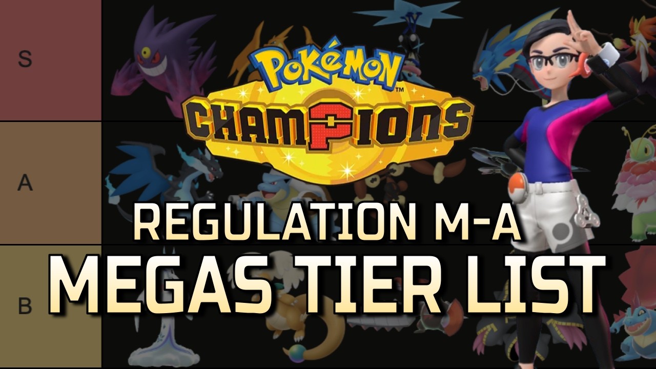 Рейтинг лучших игроков Pokemon Champions Regulation M-A (в одиночном разряде)