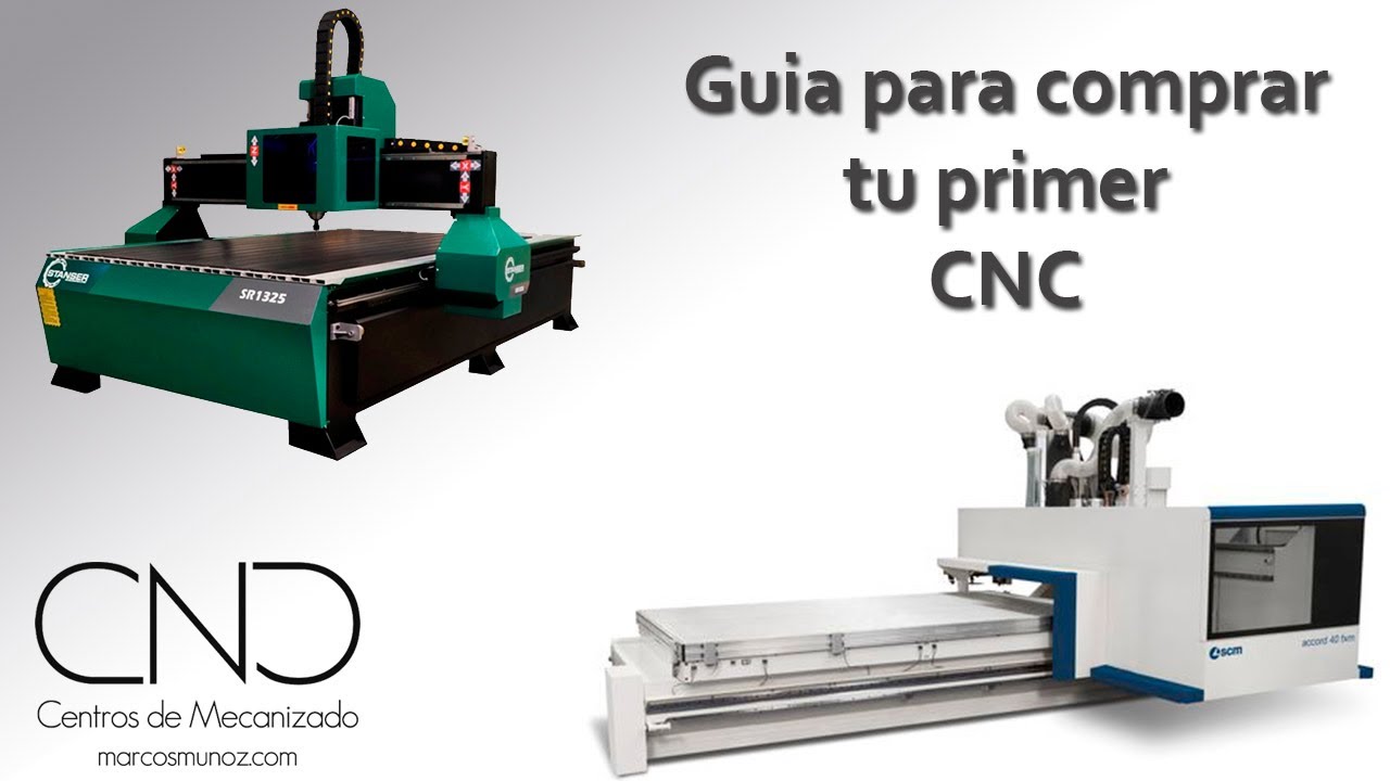 Guía para COMPRAR TU PRIMER CNC  👌