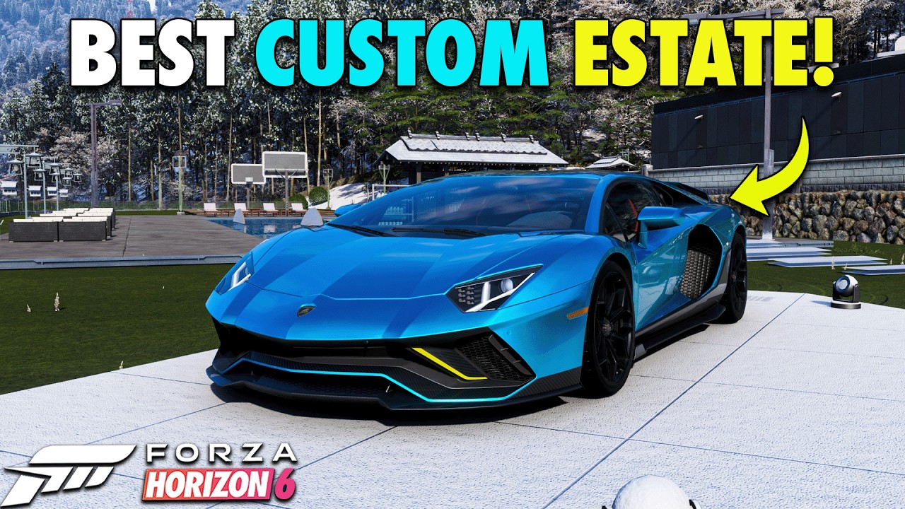 Топ-5 ЛУЧШИХ пользовательских поместий в Forza Horizon 6! ГОТОВО