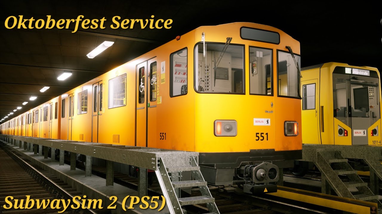Berliner Oktoberfest Scenario | SubwaySim 2 (PS5)