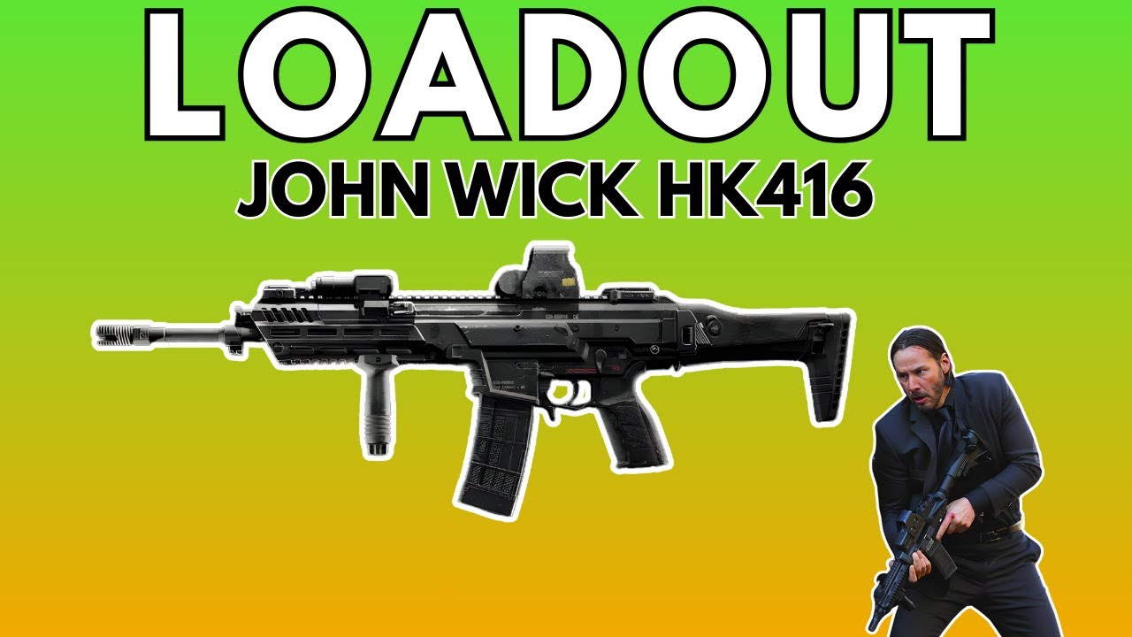 Battlefield 6 Loadout - John Wick HK416