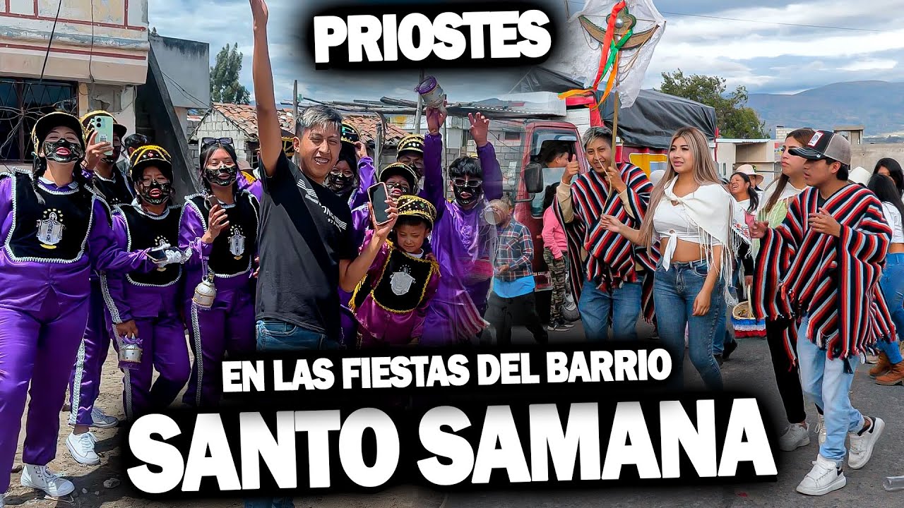 Fuimos priostes en las fiestas del barrio Santo Samana 😎🥳/ Bryan Sebastian Ft. Yesly Saigua