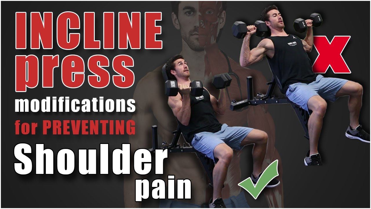 Incline Press Modifications for Preventing Shoulder Pain!!