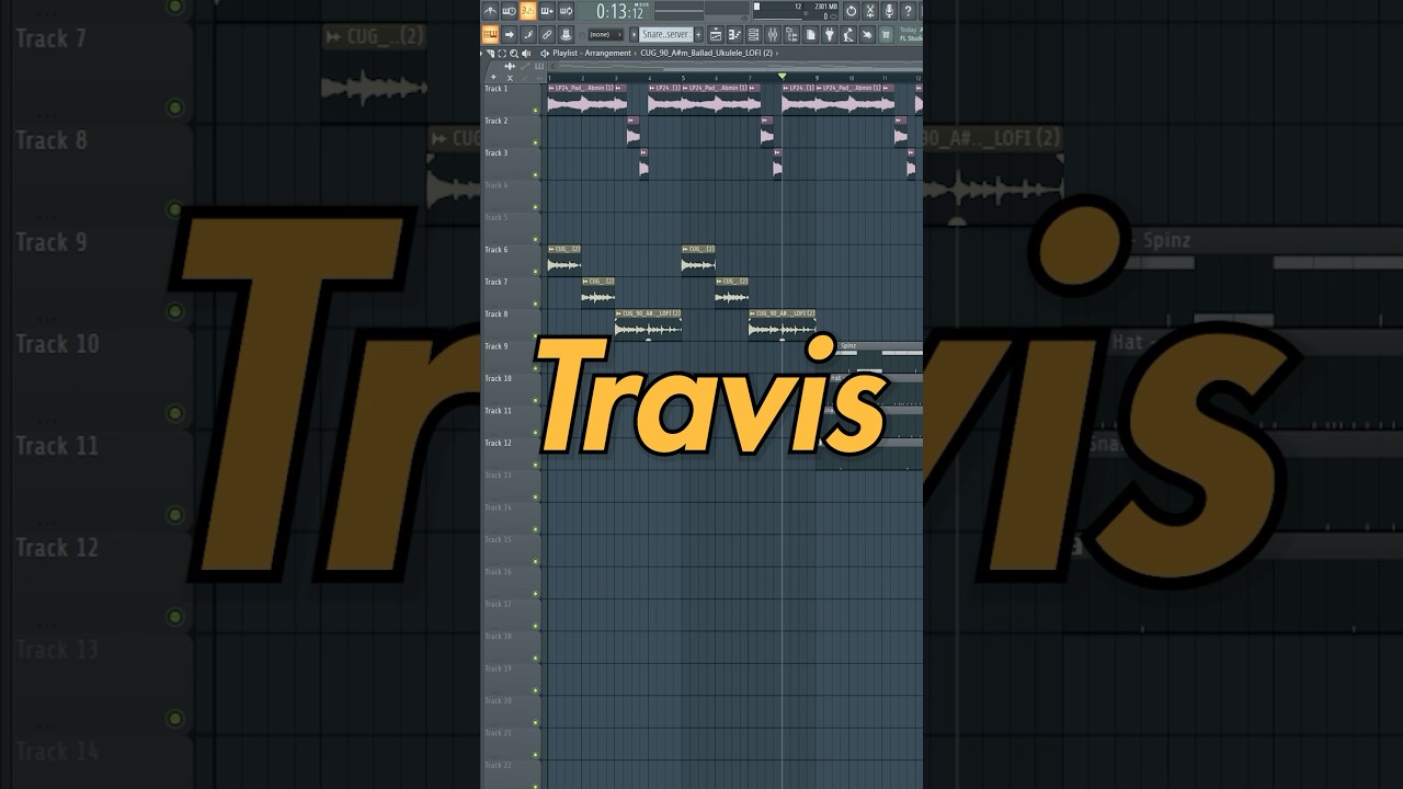 HOW TO MAKE A TRAVIS SCOTT GUITAR TYPE BEAT ON FL STUDIO! #flstudio #flstudiotutorial