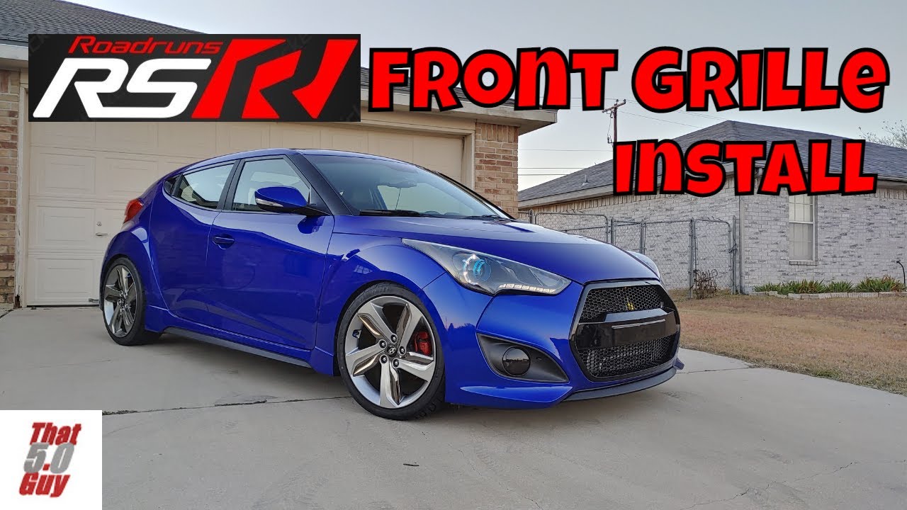 How to Install Roadruns Grille on a Veloster Turbo