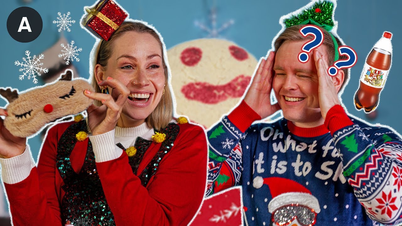 Vi tester julemat i BLINDE!