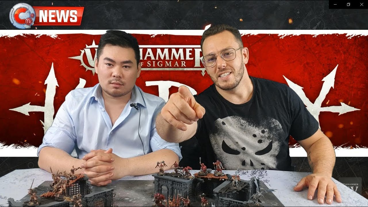 Commandeur TV - Présentation Warcry - Rapport de bataille didactique (playtest & analyse)
