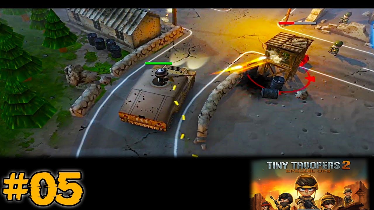 Tiny Troopers 2 |Dificultad:⭐⭐| Gameplay #05 + Zombies