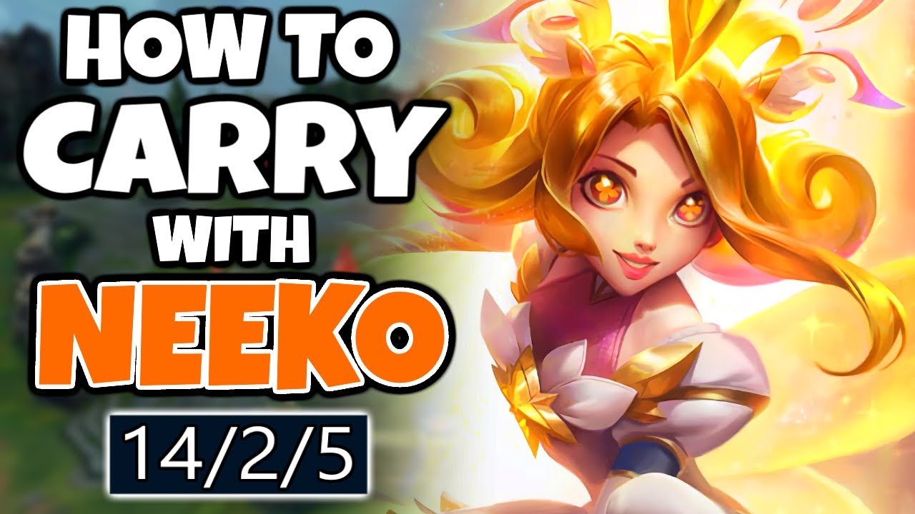 How to EASILY CARRY with NEEKO MID (Neeko is a 1v1 LANE BULLY) | 12.18