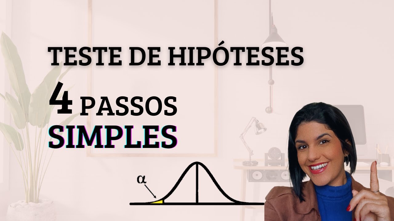 COMO FAZER TESTE DE HIPÓTESES EM 4 PASSOS | Com exemplo prático | Região Crítica
