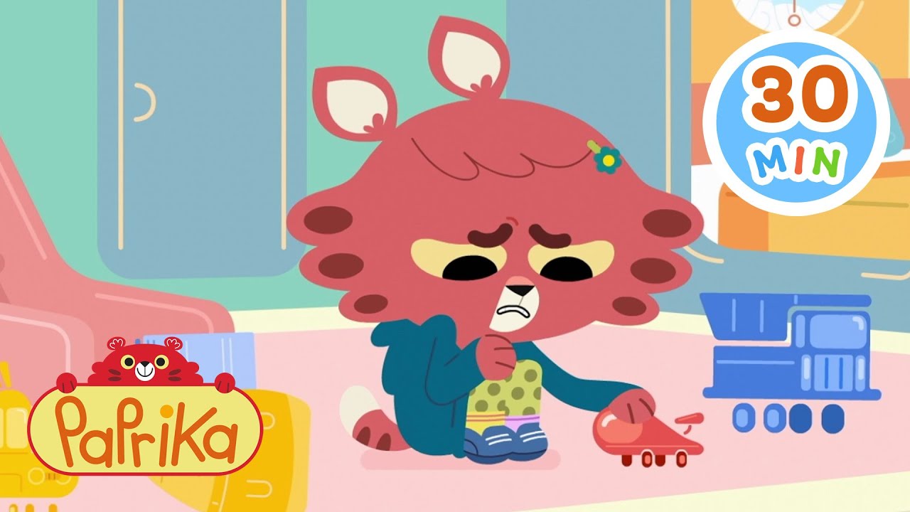 Time to tidy-up! | Paprika | Chicky's Playhouse | Kids Cartoons Collection