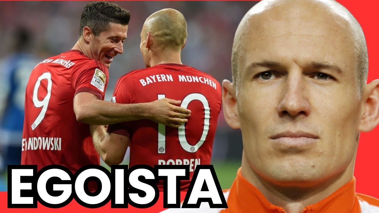 ARJEN ROBBEN - SOCJOPATA, KTÓRY ZAZDROŚCIŁ LEWEMU