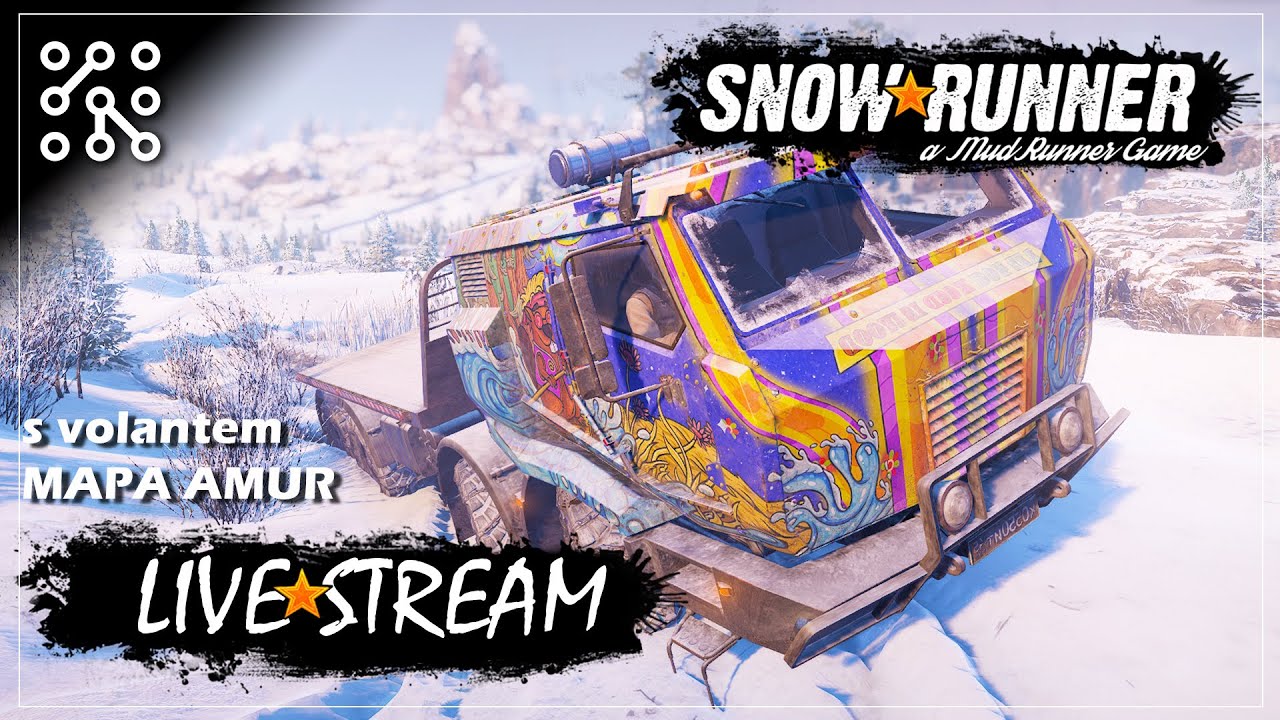 SNOWRUNNER | MAPA Amur - Prvn&iacute; zak&aacute;zka | Česky