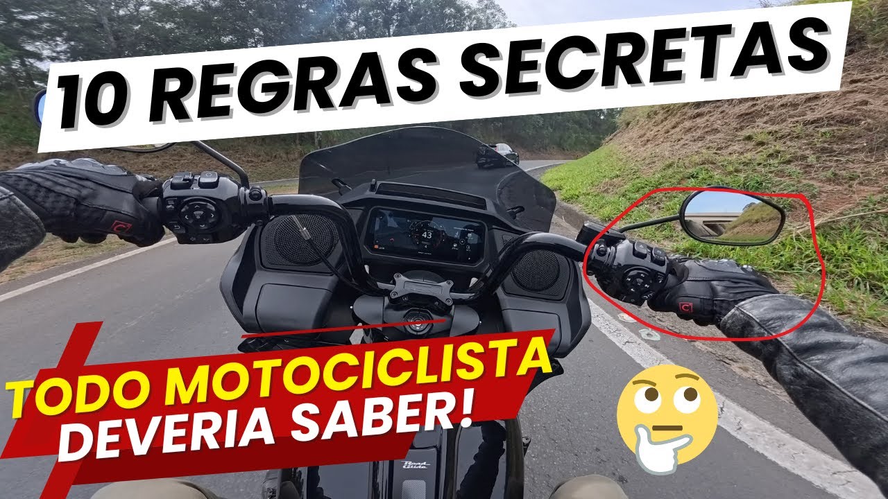 10 Regras Secretas que Todo Motociclista Deveria Saber!