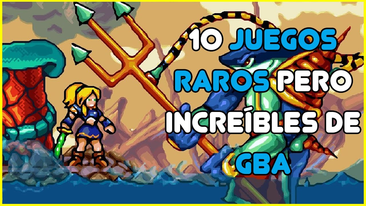 🤯💾 10 Juegos Raros pero Increíbles de GBA