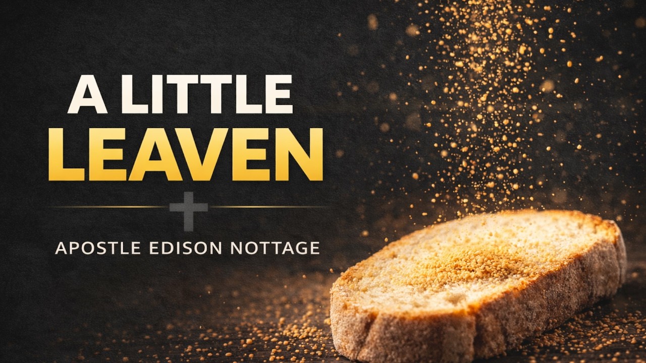 A Little Leaven || Apostle Edison Nottage