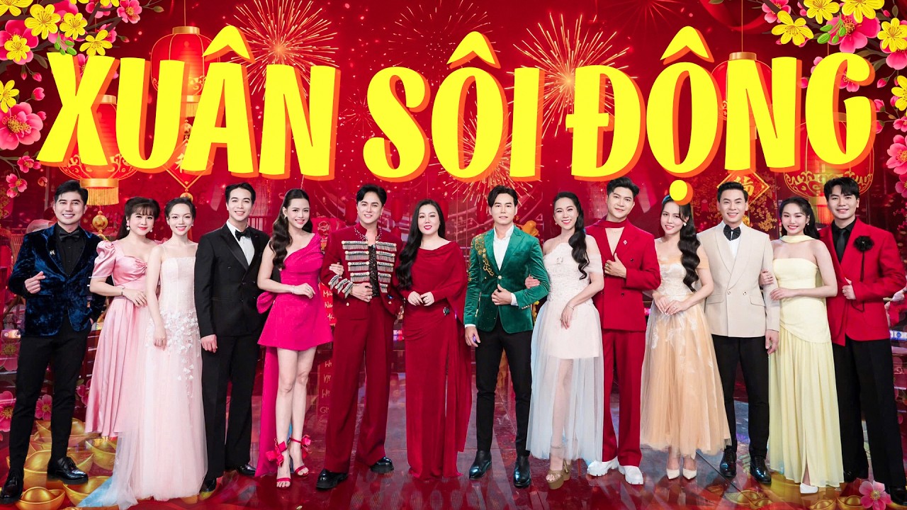 NHẠC XUÂN SÔI ĐỘNG MÙNG 1 Hay Nhất Nhiều Ca Sĩ  - Ca Nhạc Tết Mới Ra Lò MỞ CÀNG TO CÀNG MAY MẮN