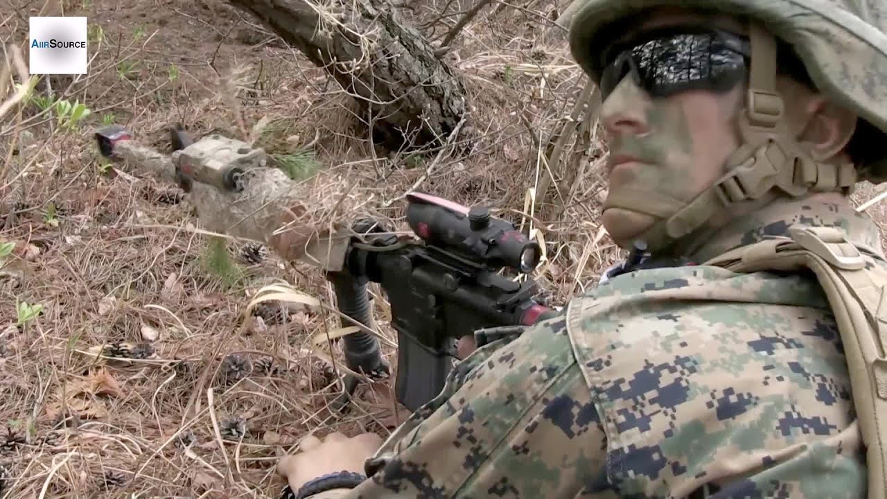 ROK Marines, US Marines Vertical Assault. Exercise Ssang Yong 14.