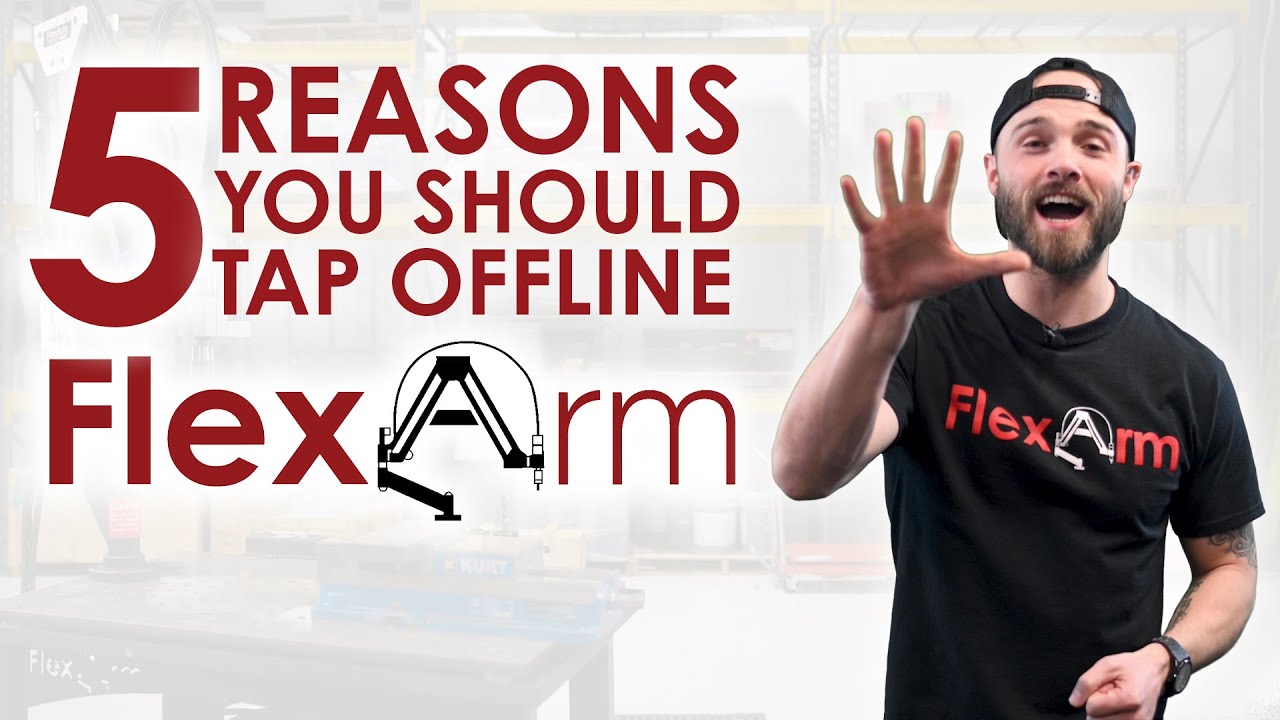 5 Reasons You Should Tap Offline - FlexArm Tapping Arm