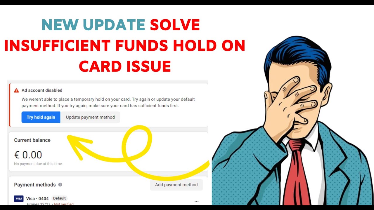 HOW SOLVE TEMPORARY HOLD ON YOUR AD ACCOUNT | FIX INSUFFICIENT FUNDS |New Update