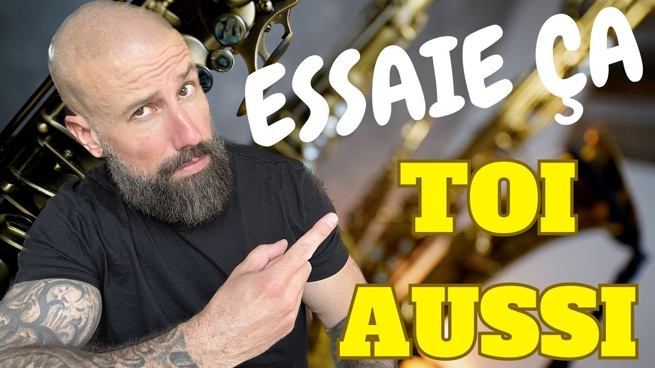 Voici comment j'ai (beaucoup) amélioré la FLUIDITÉ de mon jeu au Saxophone