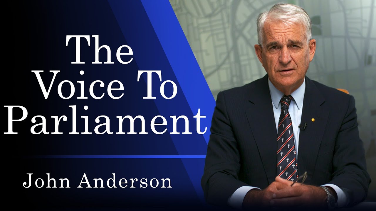 John Anderson on The Voice To Parliament | Op-Ed