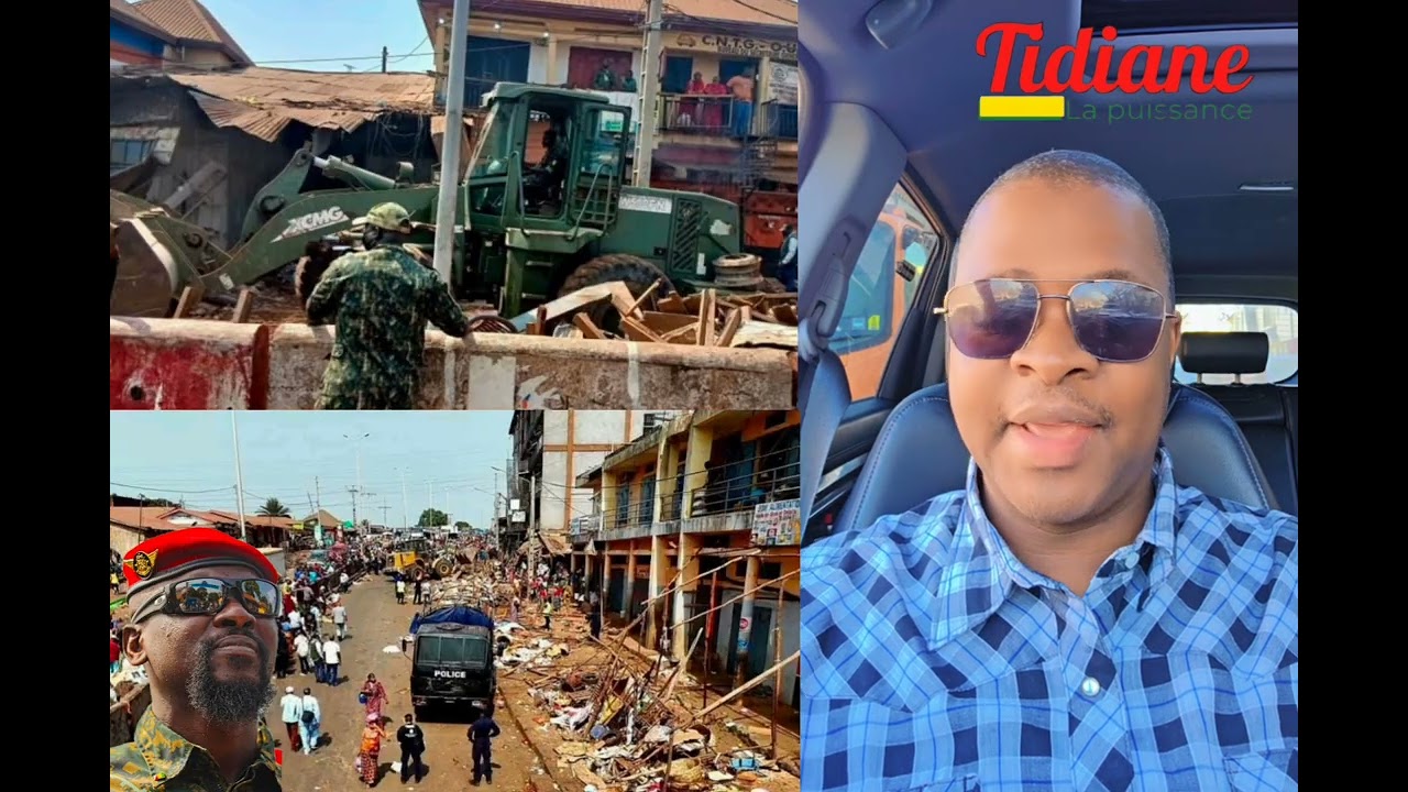 🚨 Des actes inhum@ins de Mamadi Parjure Doumbouya et son sèrè.  Une vieille maman delogée mais...