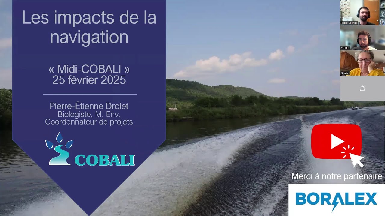 « Midi-COBALI » Les impacts de la navigation
