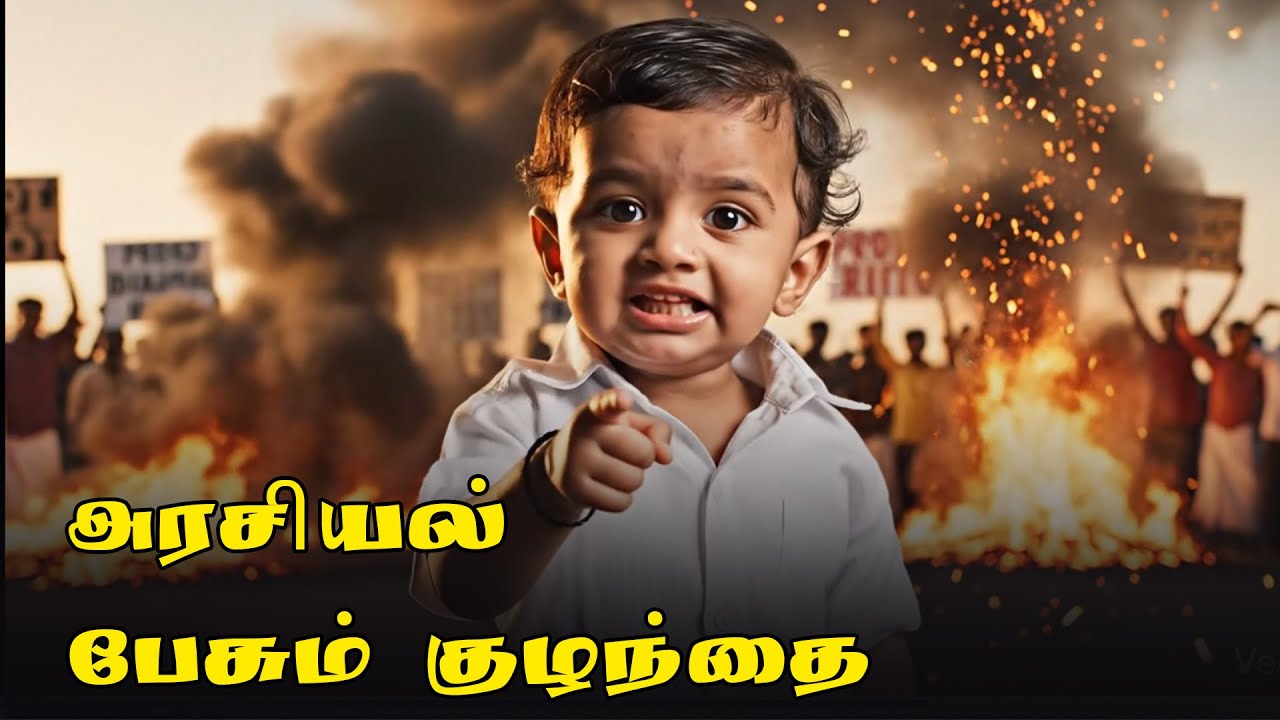 Политика, с которой разговаривает ребенок - 16😂 | #BabyTalk #ViralShorts #shorts #Tamil #funny #v...