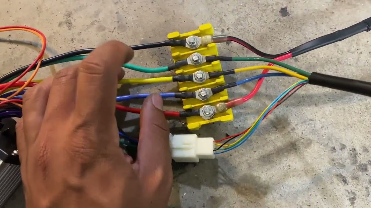 Tesla Cyberquad ATV Brushless Motor Conversion Kunray 36V Kit Installation Part 1