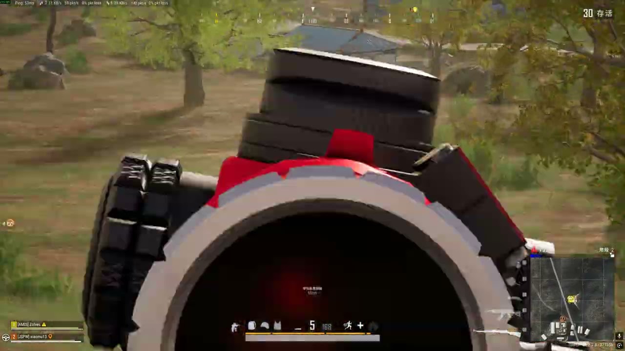 [PUBG 雙排]隊友接小孩去了