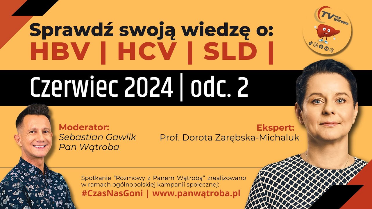 HCV| HBV| Spotkanie on-line dla pacjentów - "Rozmowy z Panem Wątrobą" - czerwiec 2024 r.