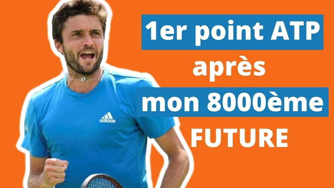 Comment j'ai GAGNÉ mon 1ER POINT ATP - Gilles Simon