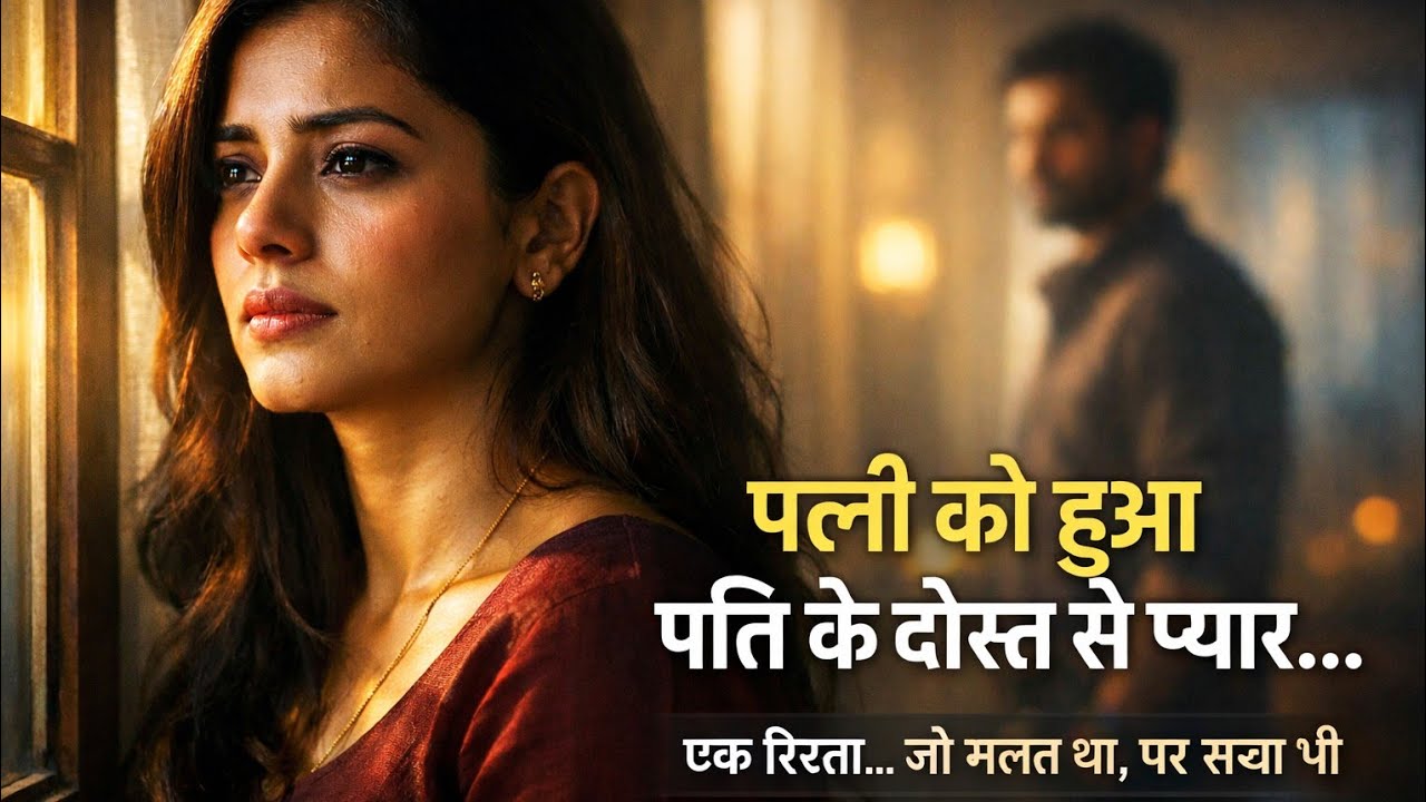 पत्नी को हुआ पति के दोस्त से प्यार | एक अधूरी मोहब्बत की सच्ची कहानी | Emotional Love Story🔥