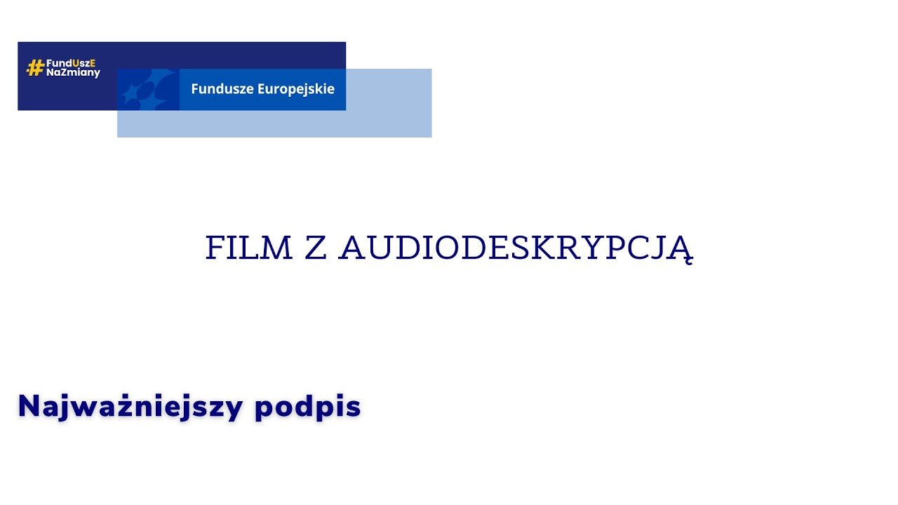 Najważniejszy podpis