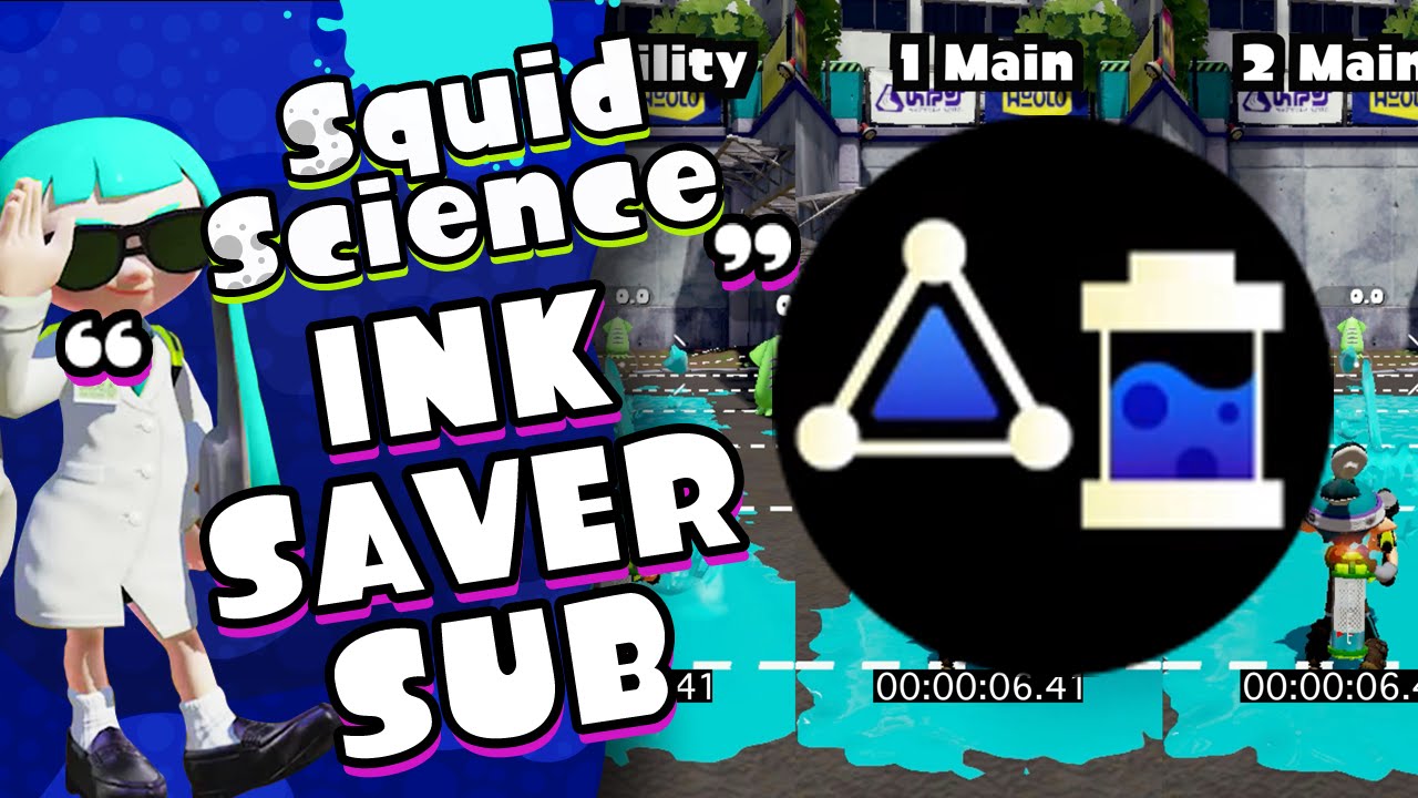 Splatoon Ink Saver Sub - Ability Comparison - Squid Science - Nintendome