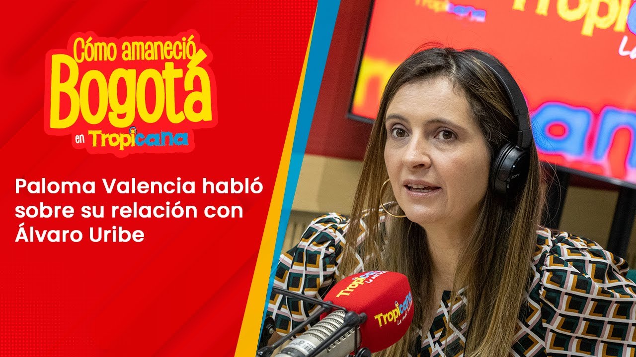 Paloma Valencia habló sobre su relación con Álvaro Uribe