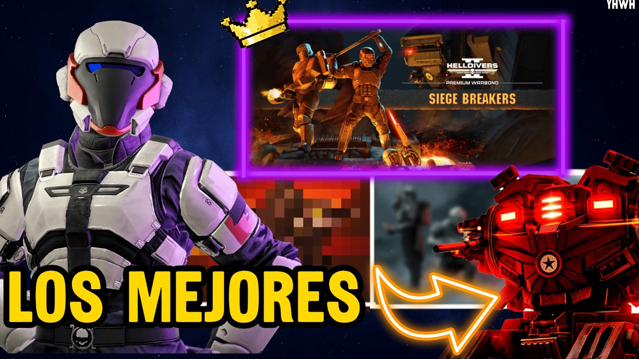 WARBONDS NECESARIOS para CYBERSTAN si no quieres PERDER Helldivers 2