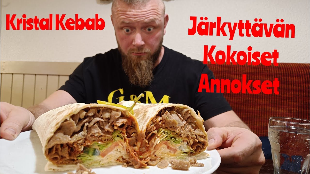Järkytävän Isot Annokset. Testissä Tunnettu Kristal Kebab.