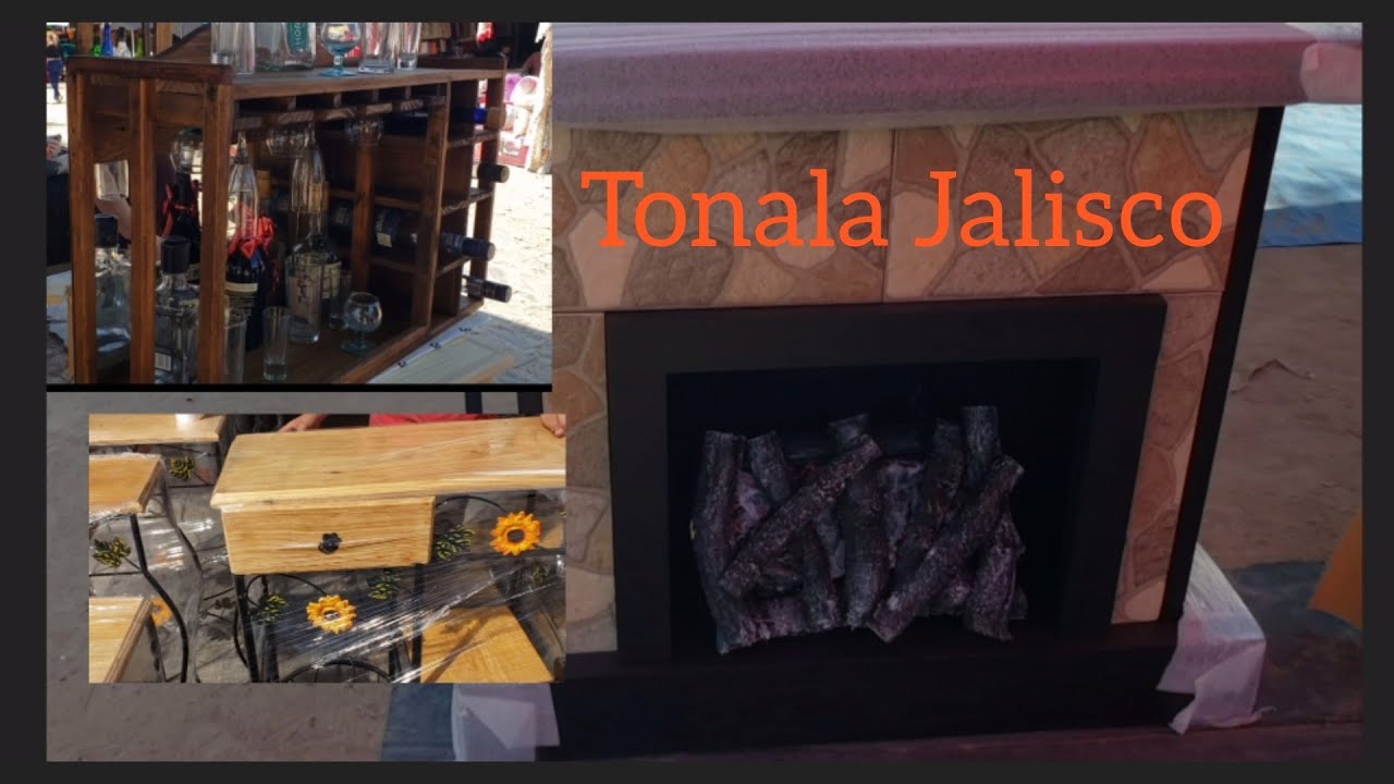 TIANGUIS DE TONALÁ JALISCO.  CHIMENEAS, MUEBLES, CABAS Y ALGO MÁS.