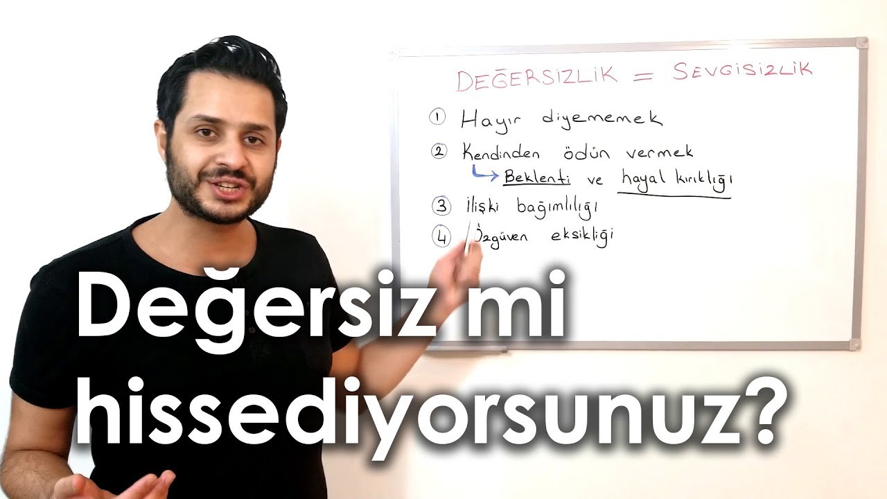 KENDİNİ DEĞERSİZ HİSSEDİYOR MUSUN? (Değersizlik Hissi ve Bilinçaltı Temizleme)