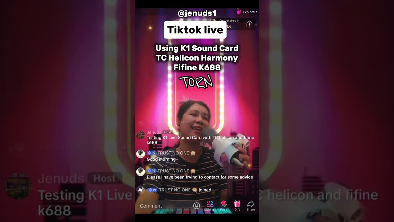 Torn by Natalie Imbruglia - Cover live on Tiktok