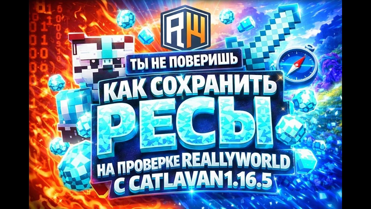 ЗАЛЕТЕЛ НА ВЕСЕННИЙ ВАЙП REALLYWORLD С ЛУЧШИМ ЧИТОМ CATLAVAN 1.16.5 2 ЧАСТЬ