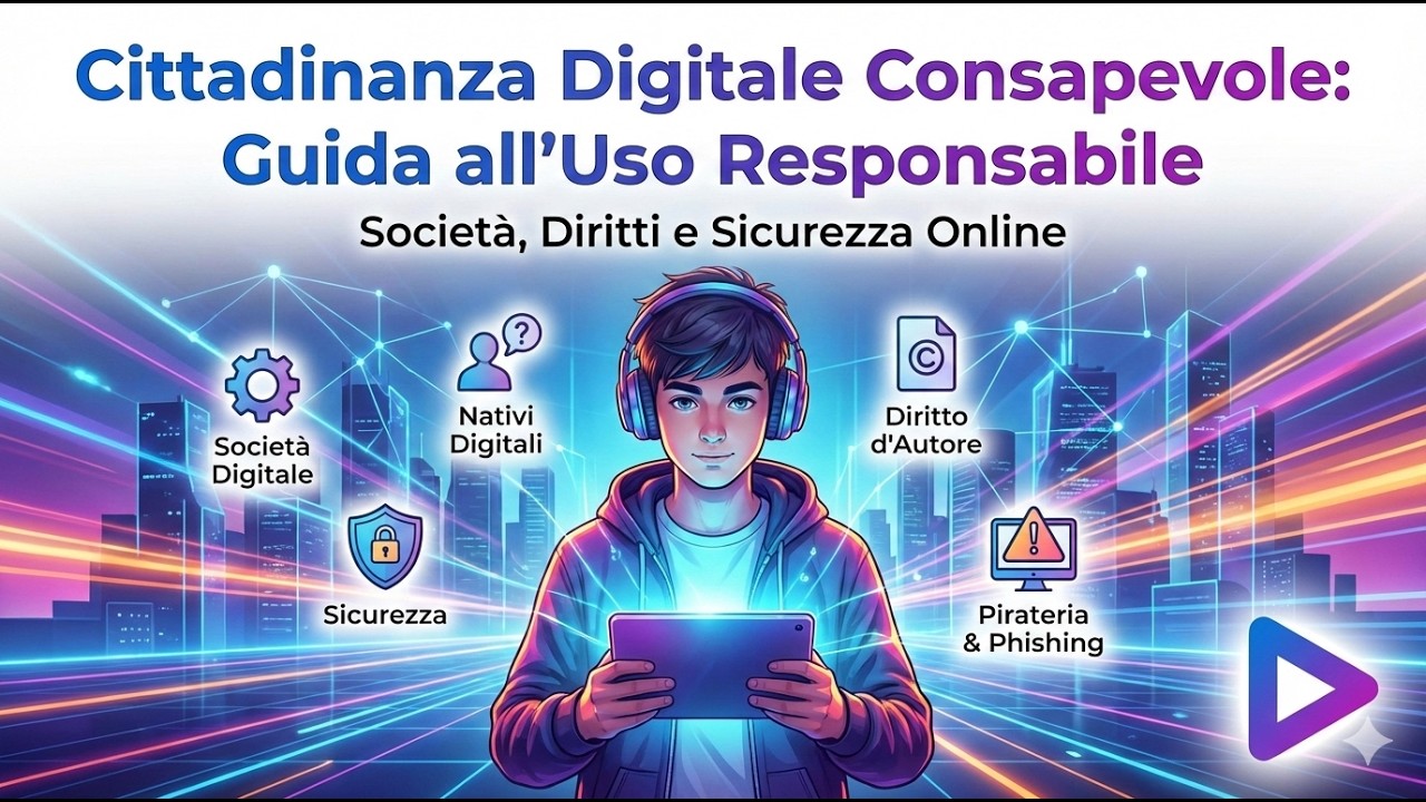 Cittadinanza Digitale: Diritti, Sicurezza e Diritto d'Autore nell'Era del Web