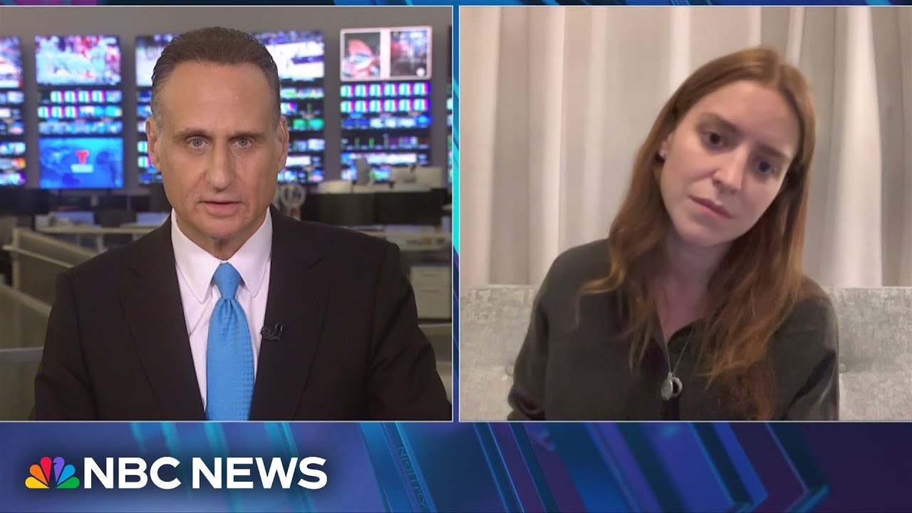 NBC News speaks one-on-one with daughter of Venezuela’s opposition leader