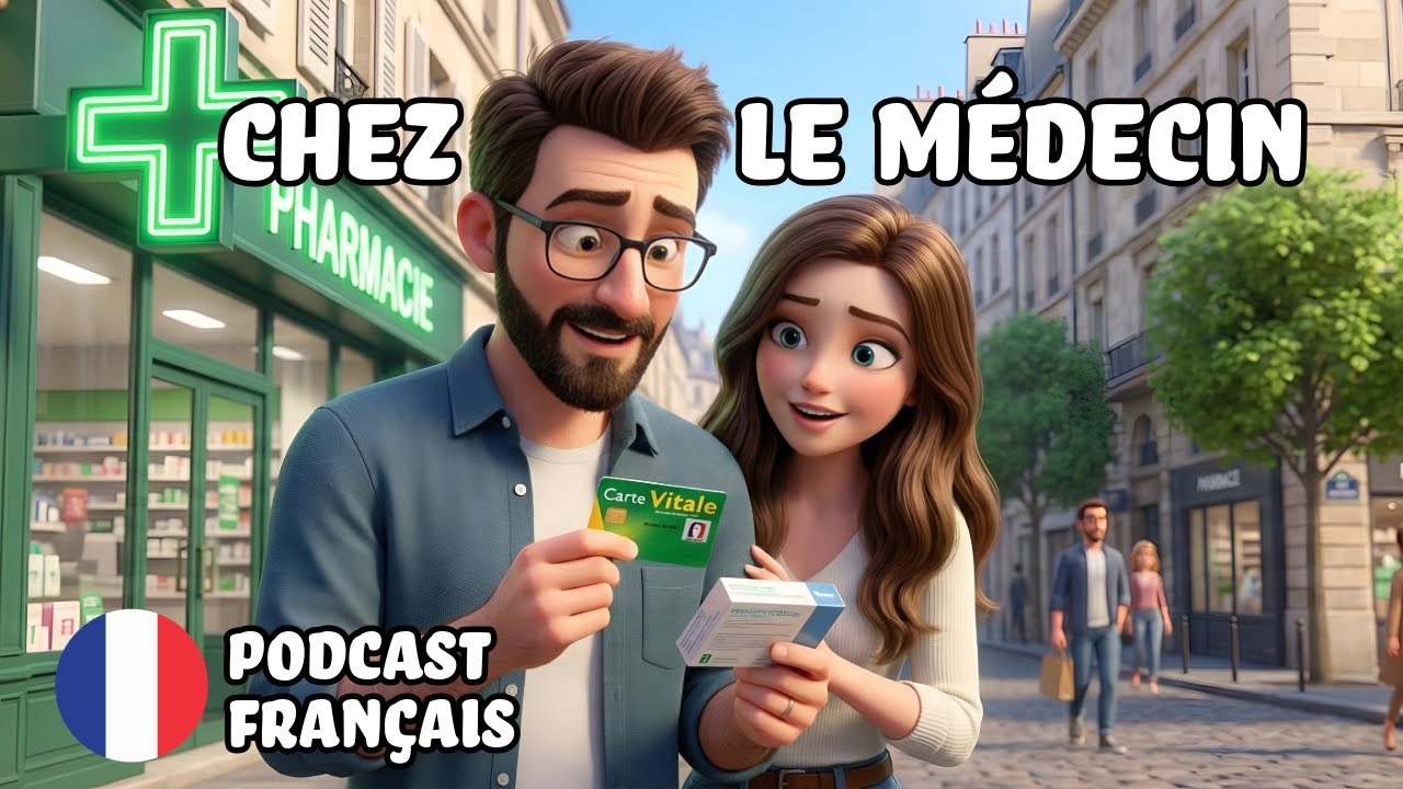 Aller chez le Médecin & Pharmacie | Apprendre le Français | Podcast