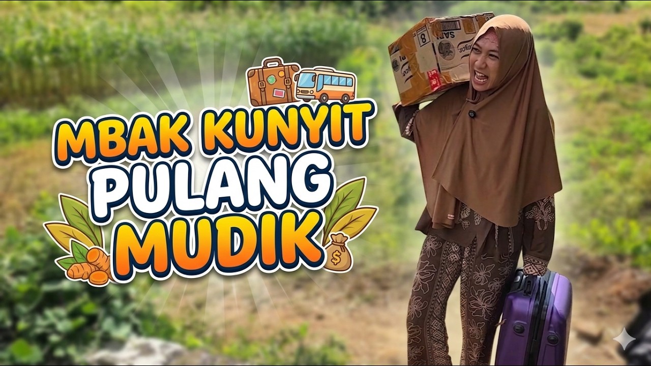 Aqilla Jemput Mbak Kunyit Setelah Mudik Lebaran di Kampung - Idul Fitri 1447 H 😊 Aqilla's Diary