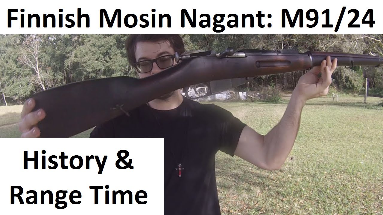Finnish Mosin Nagant M91/24  M24 1891 Long-rifle