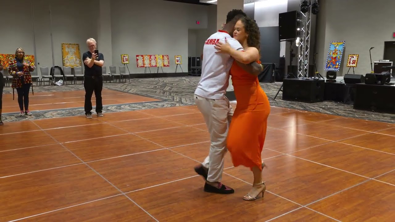 Kizomba demo dance: Carlos Camba & Anna Maria @ Balumuka Mwangole Fest 2025 - Angústia Fatal